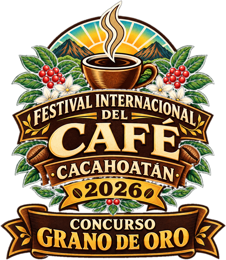 Logo del Concurso Grano de Oro del Festival Internacional del Café